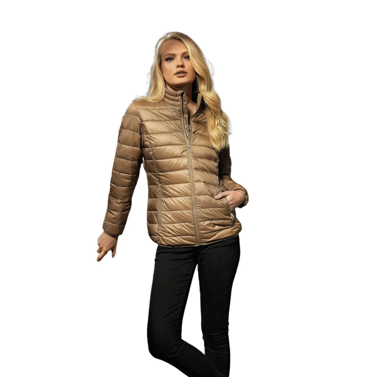 2786 Womens/Ladies Terrain Long Sleeves Padded Jacket