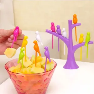 6 PIECES FRUITS FORK