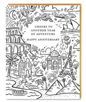 Adventure Anniversary Card