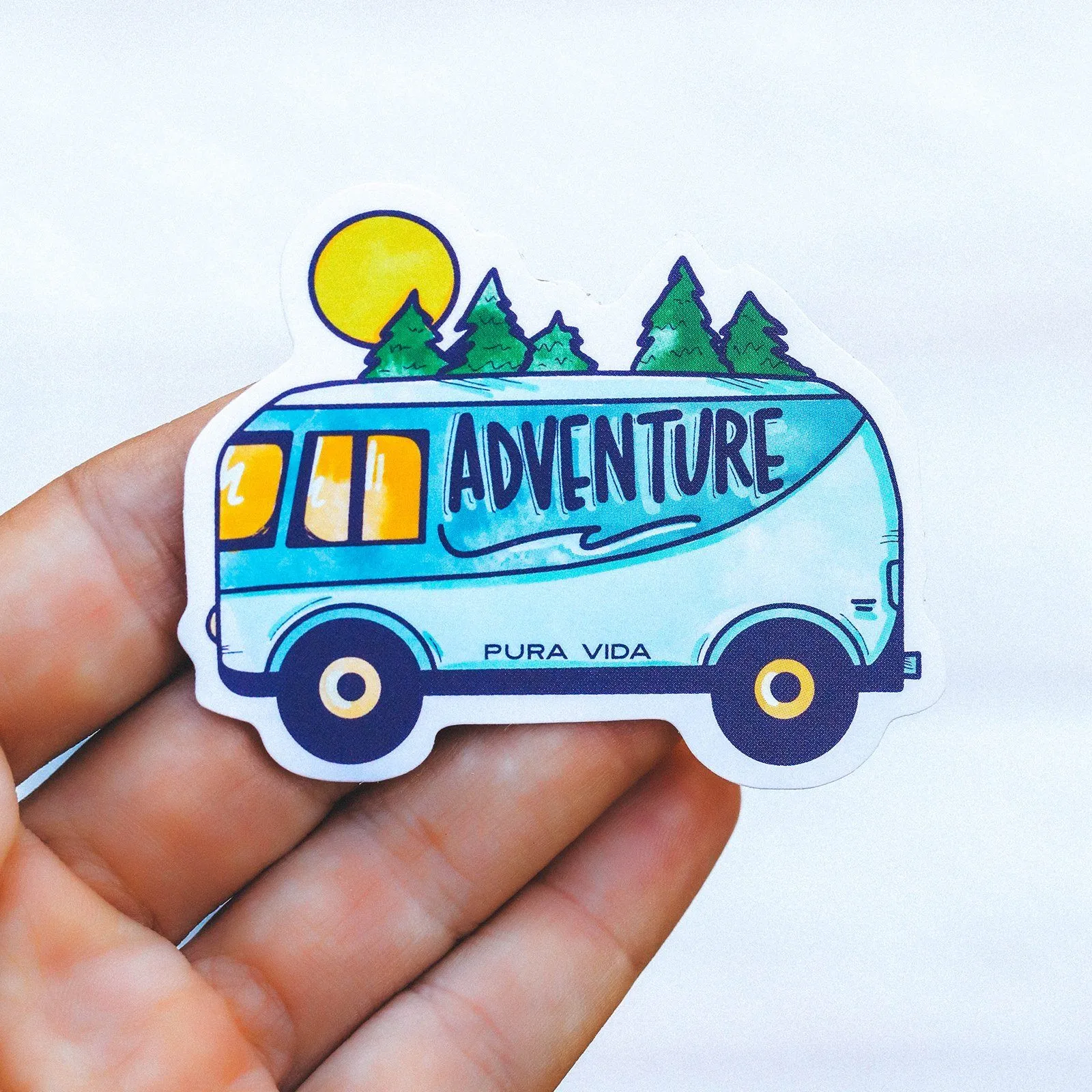 Adventure Van Sticker