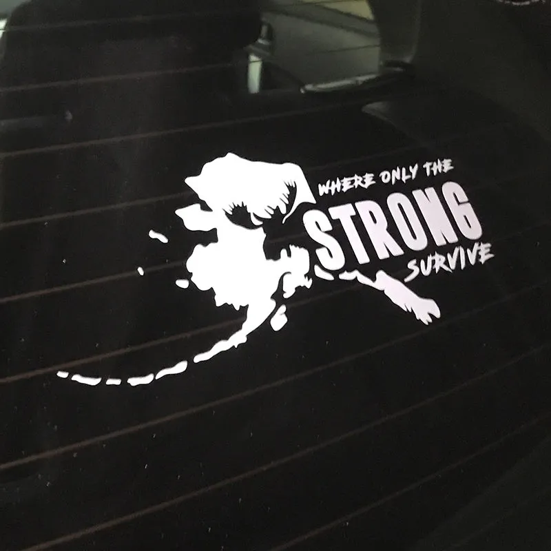 Alaska Strong Survival Decal