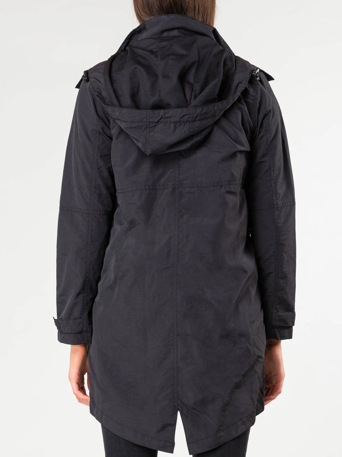 All In Spray Jacket - Black