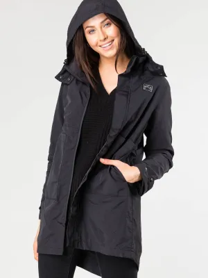 All In Spray Jacket - Black