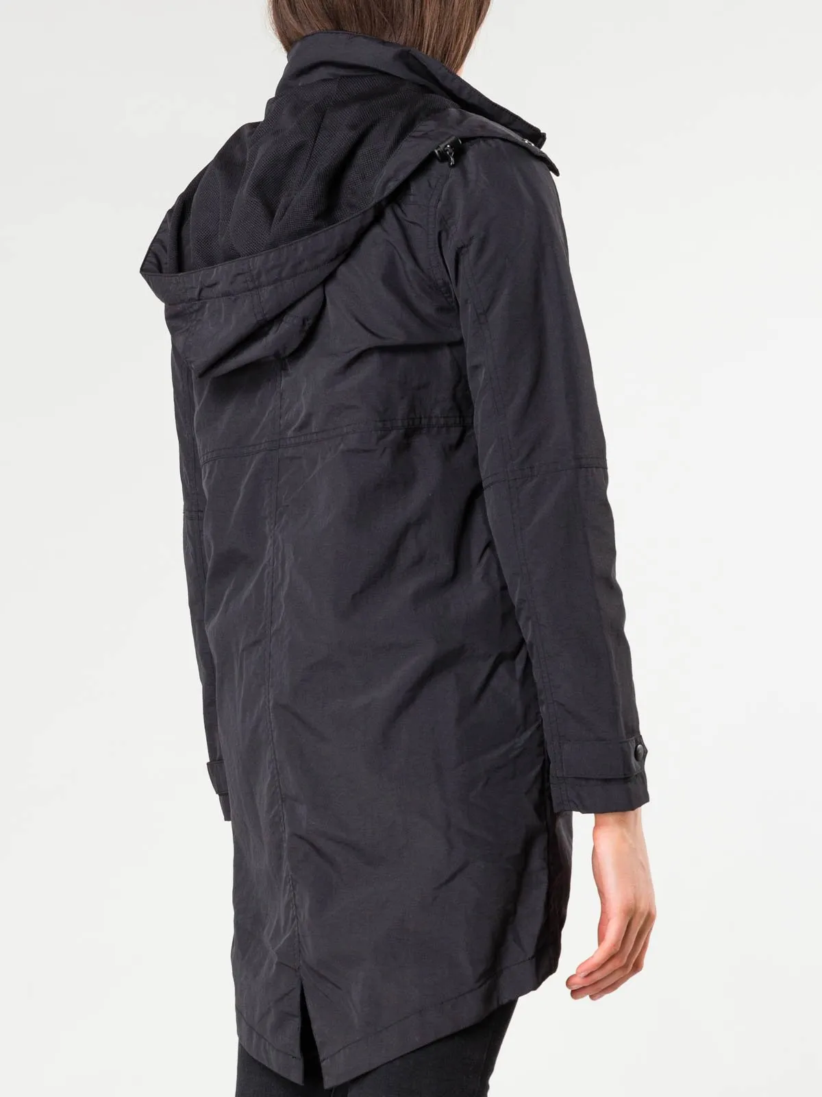 All In Spray Jacket - Black