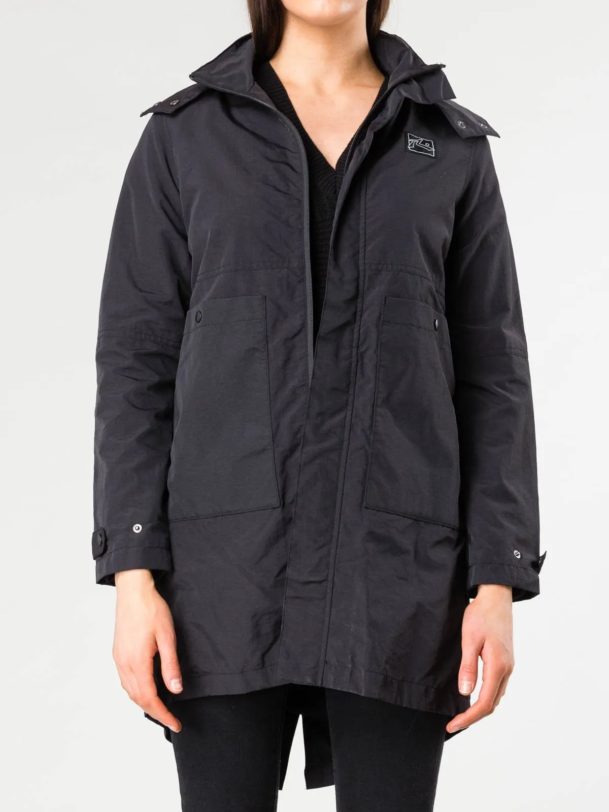 All In Spray Jacket - Black