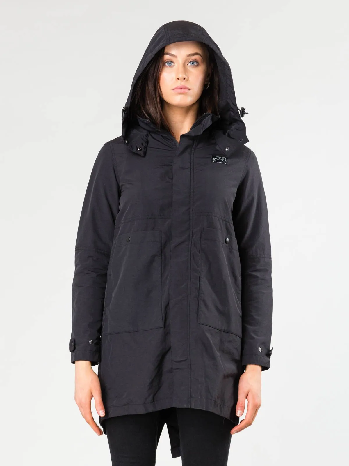 All In Spray Jacket - Black