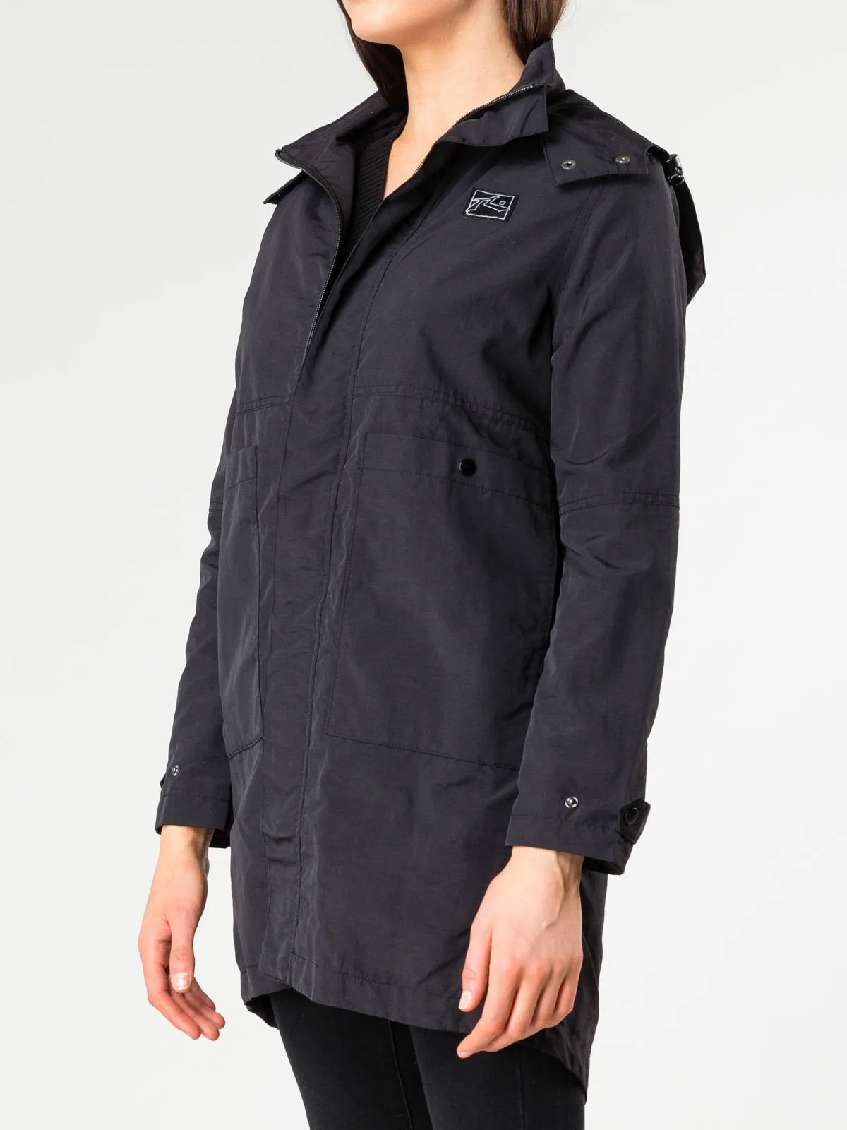 All In Spray Jacket - Black