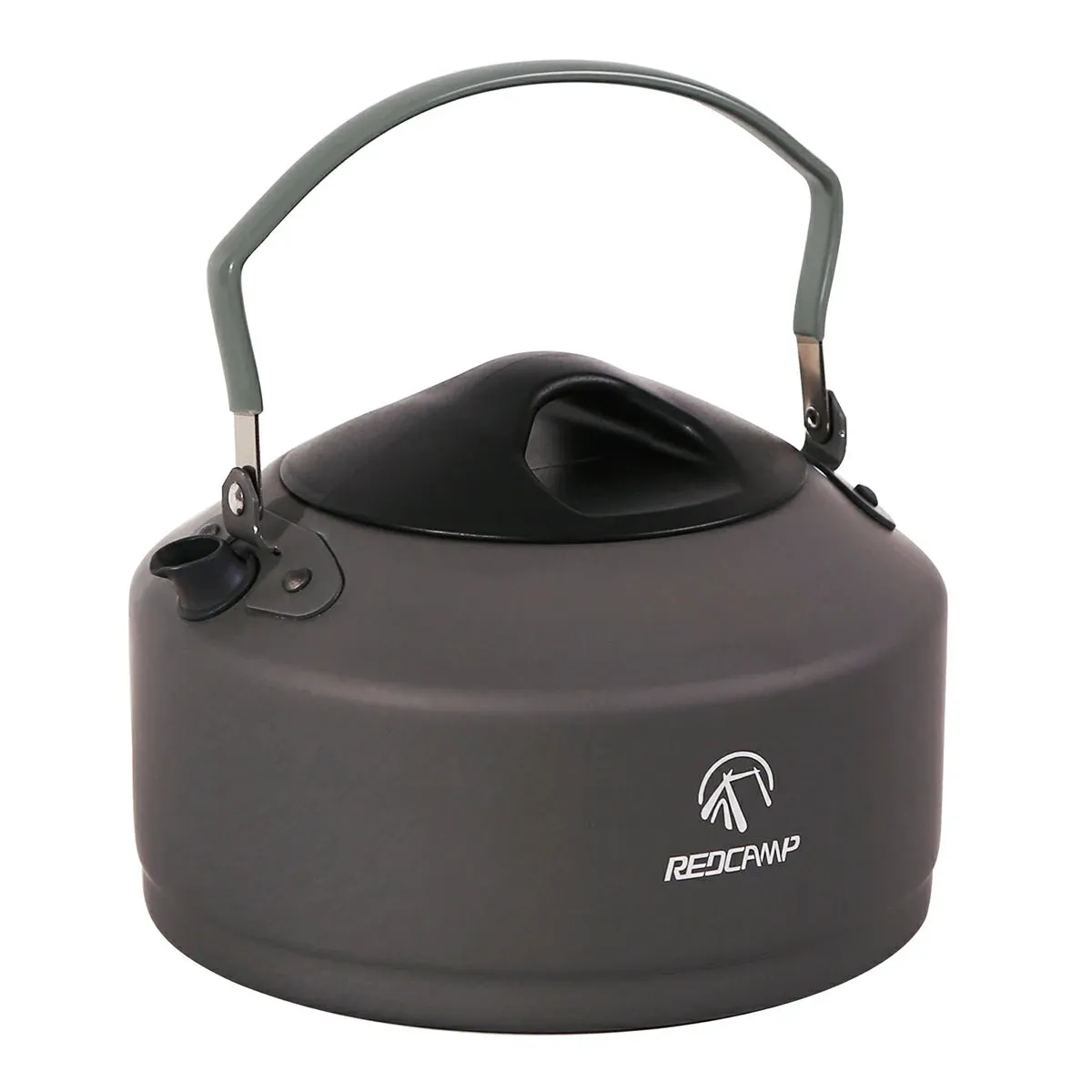 Aluminum Outdoor Camping Kettle with Carrying Bag, 0.8L/0.9L/1.4L/2L