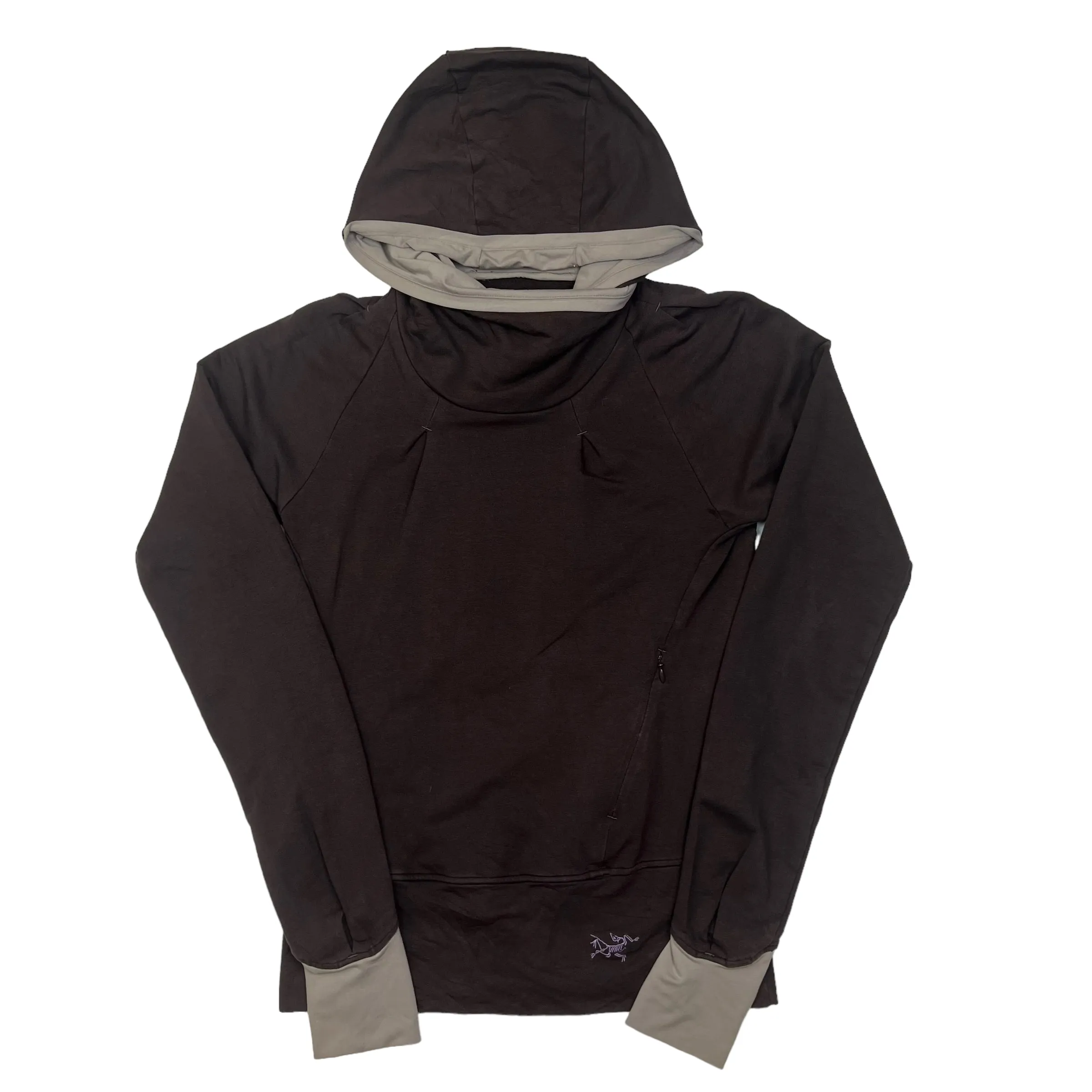 Arc'teryx Brown Hooded Fleece