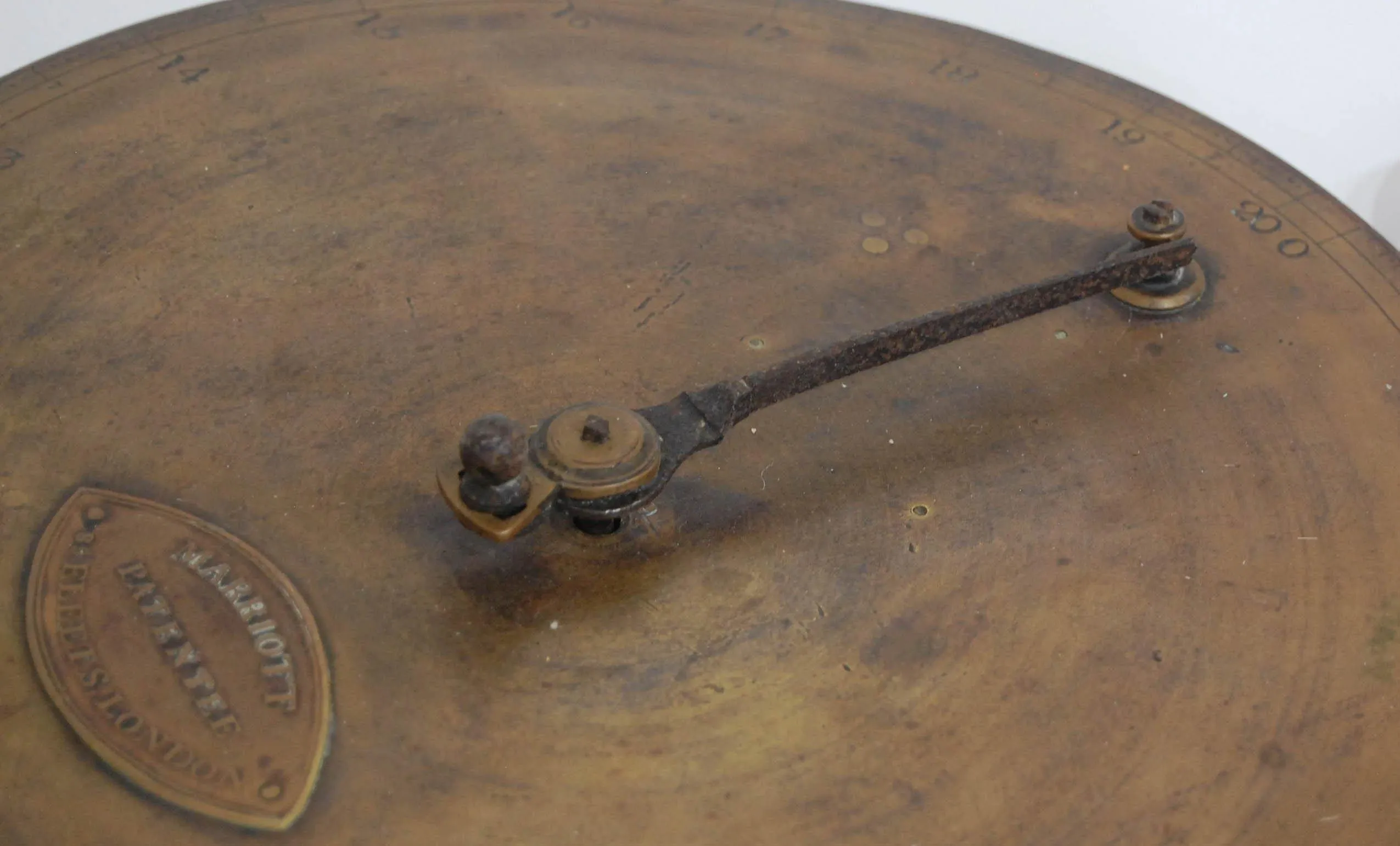 Augustus Siebe Patent Dial Weighing Machine by Marriott of 89 Fleet Street