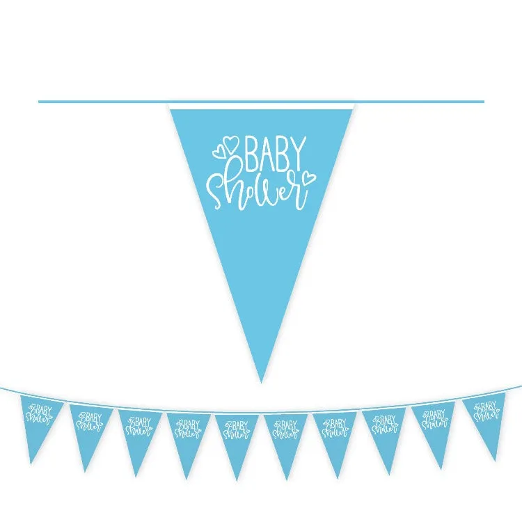 Baby Shower Party Tableware | Blue | 16 Guests