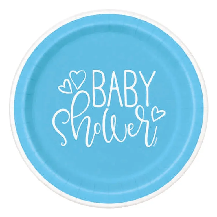 Baby Shower Party Tableware | Blue | 16 Guests