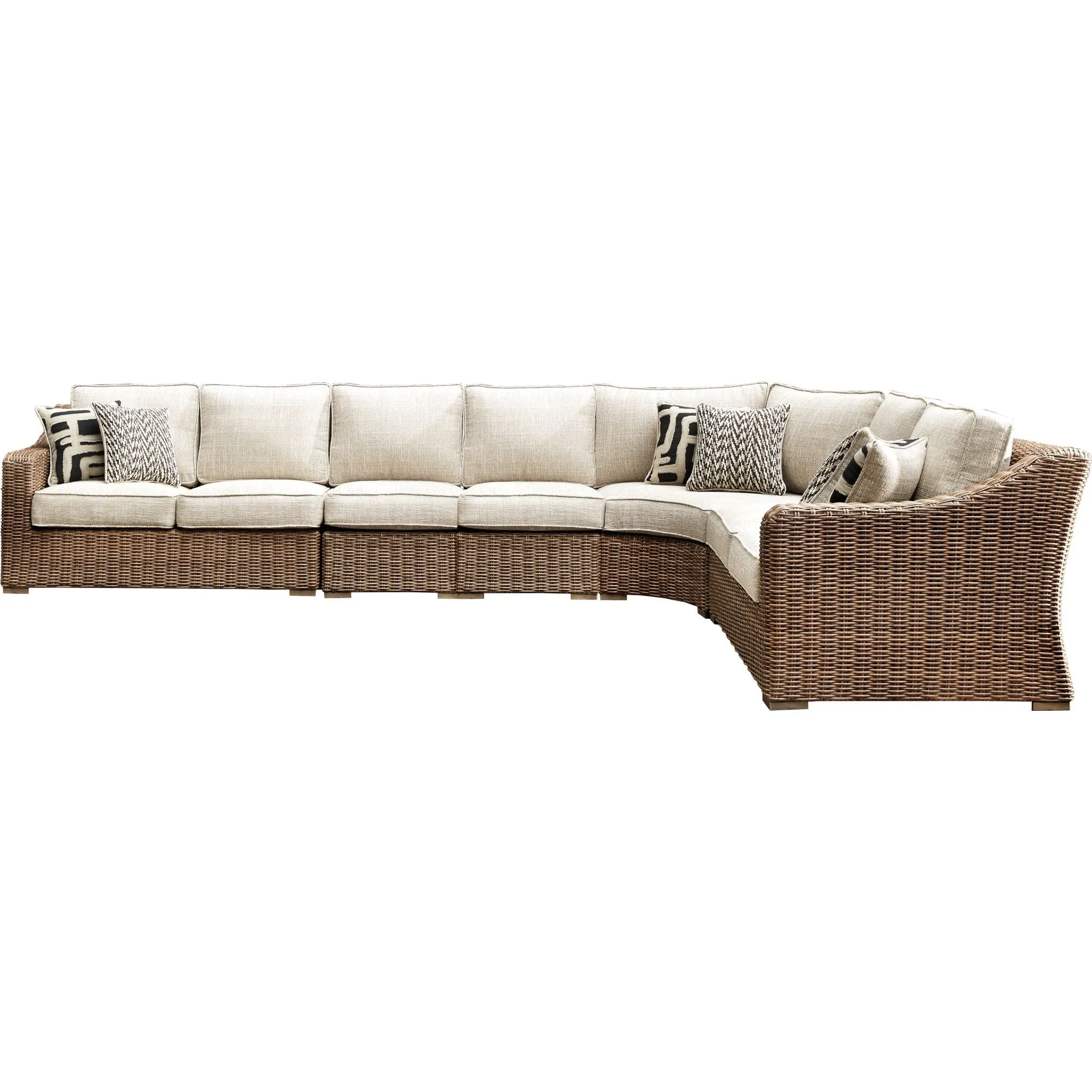 Beachcroft 5 Piece Outdoor Sectional