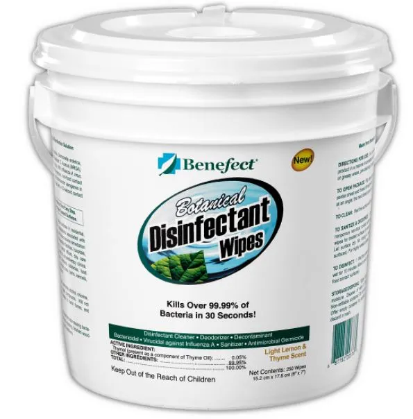 Benefect Botanical Disinfectant Wipes