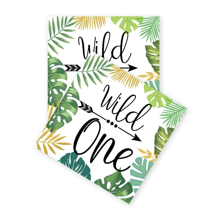 Birthday Party Tableware | Wild One | 16 Guests