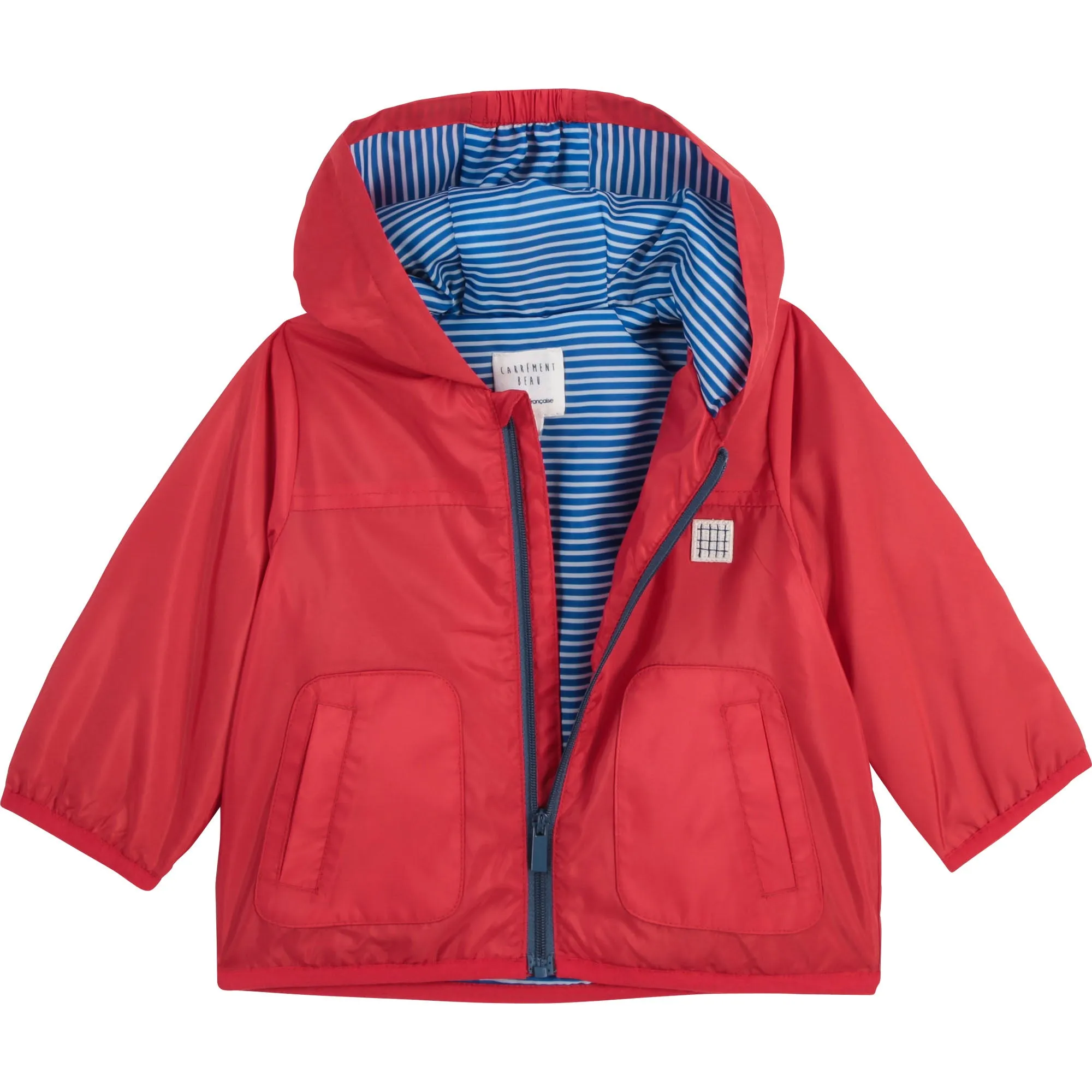 Carrement Beau Hooded Jacket Spring 1 Bright Red