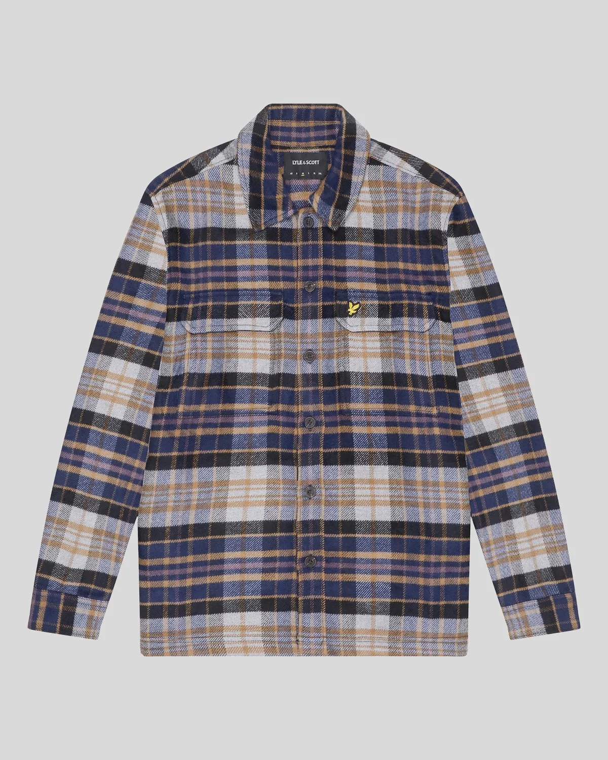 Check Flannel Overshirt