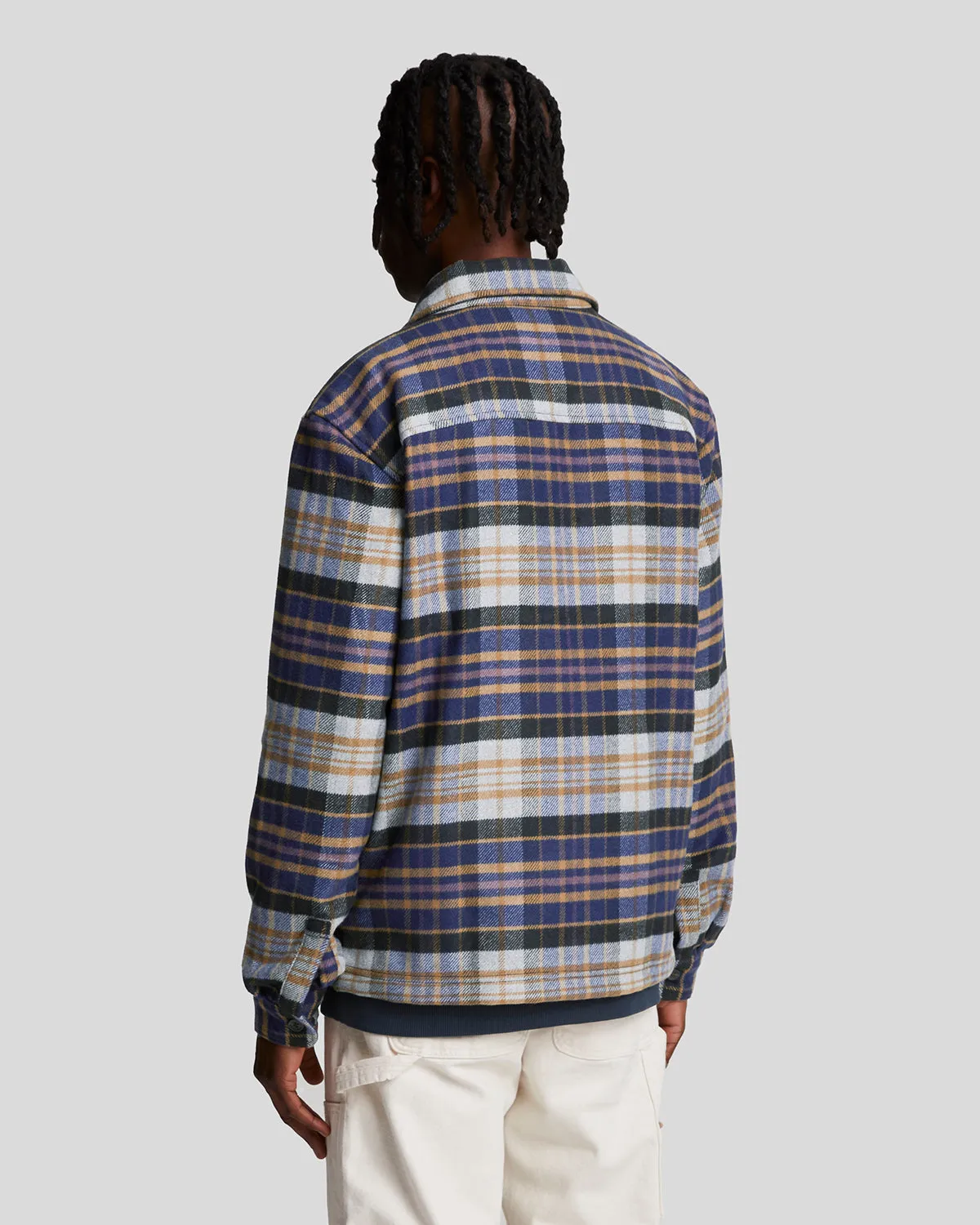 Check Flannel Overshirt