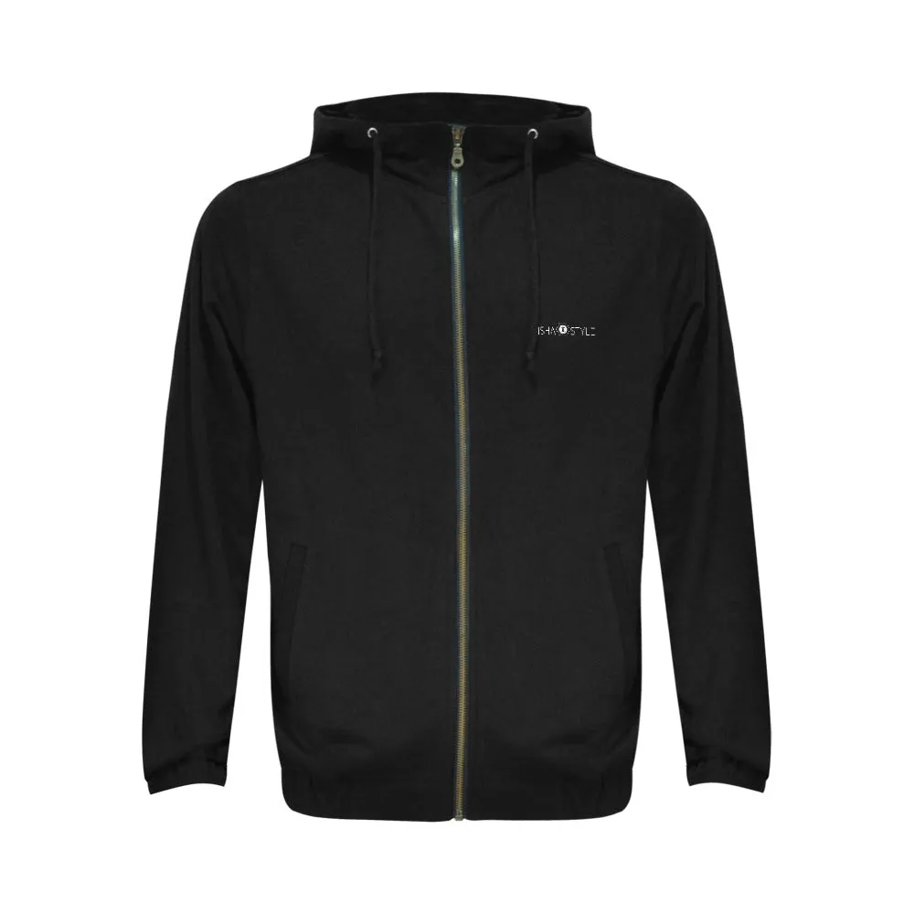 Classic Zip Black Hoodie