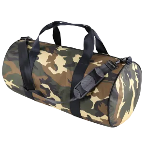 Duffel Bag Woodland Camo Dark