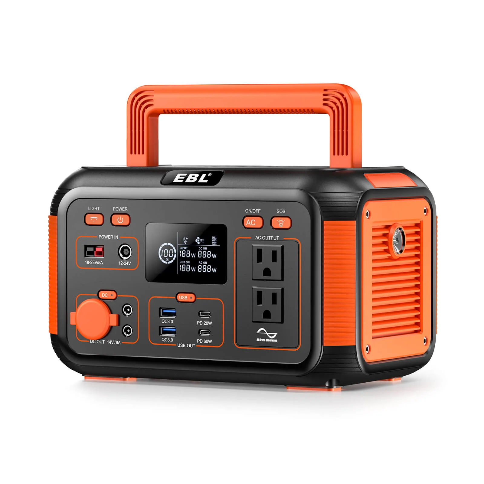 EBL P300 Mini Portable Power Station 300W