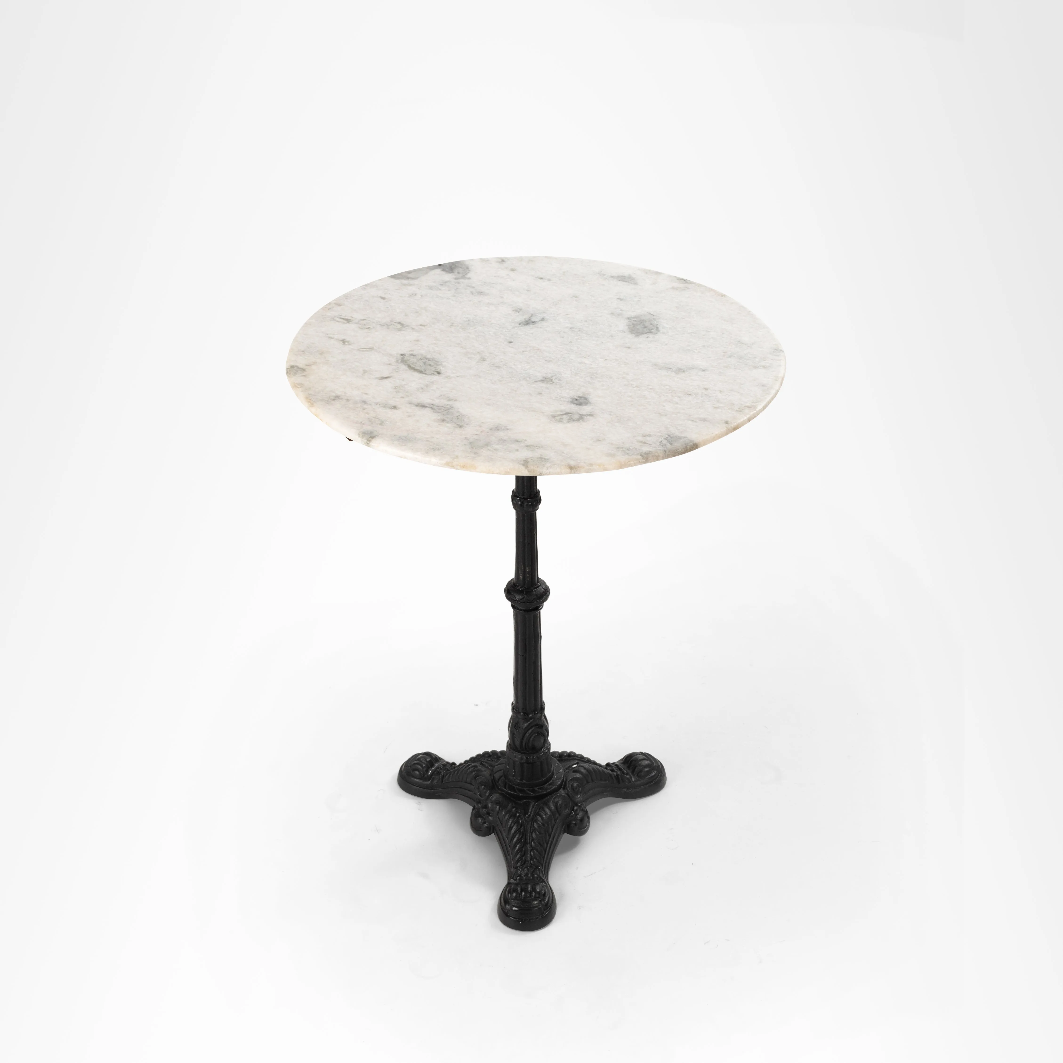 Ellis XVI Cast Iron & Marble Table