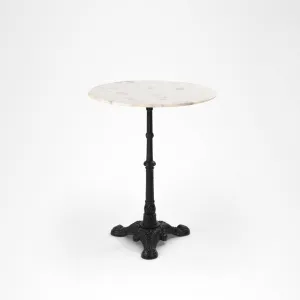 Ellis XVI Cast Iron & Marble Table