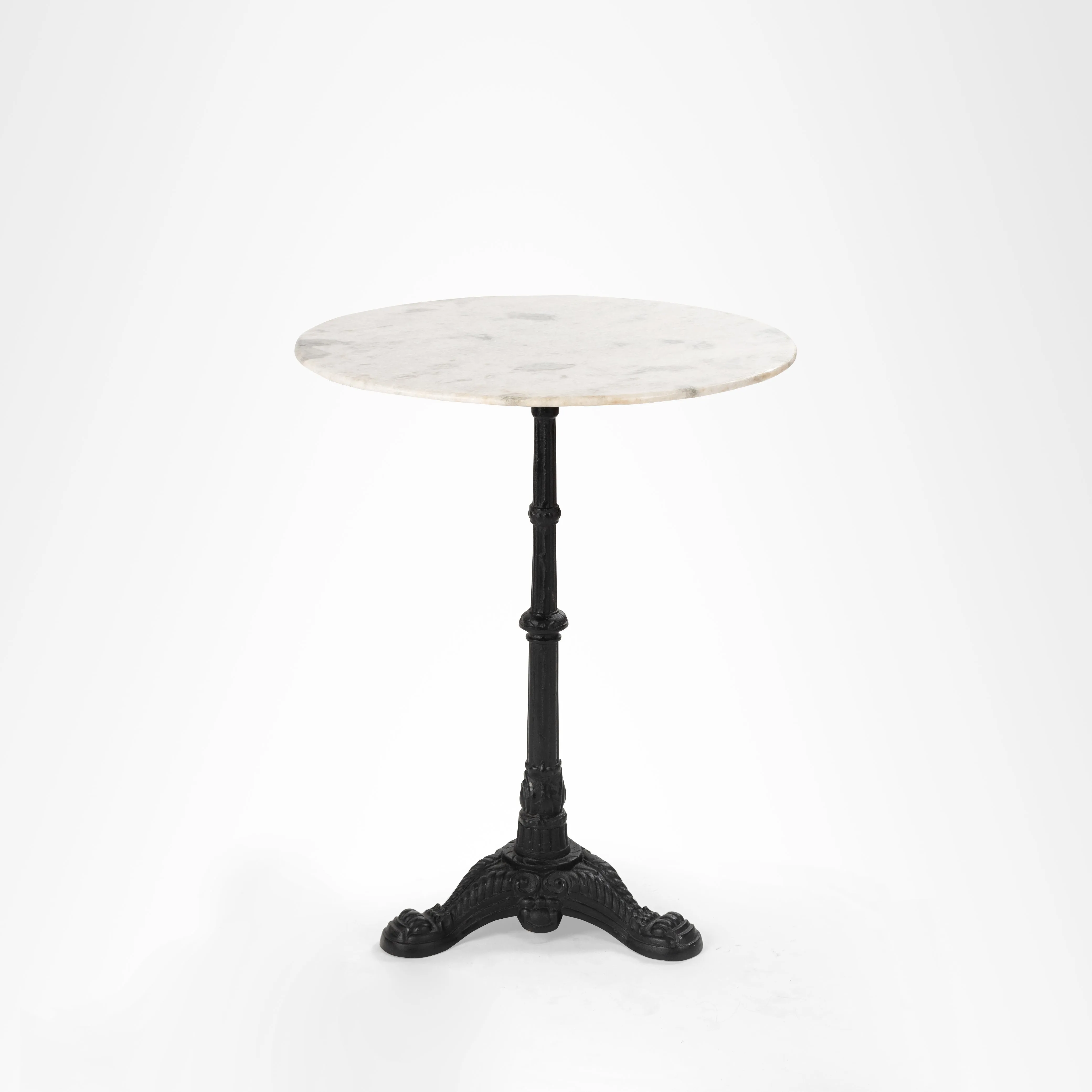 Ellis XVI Cast Iron & Marble Table