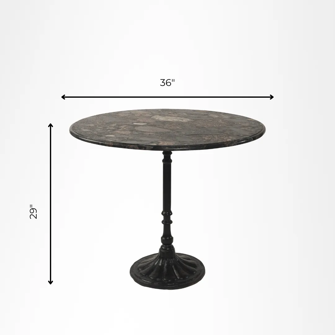 Ellis XX Cast Iron Table