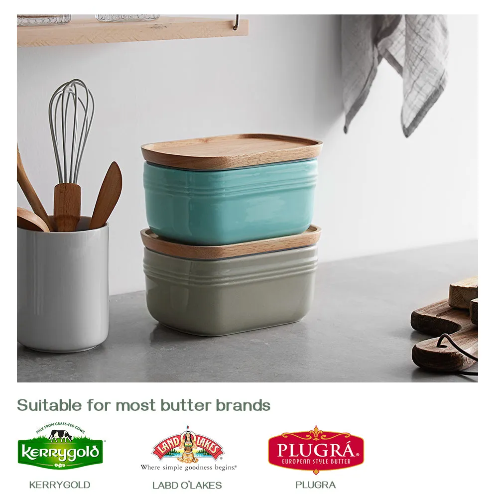 Extra Large Butter Dish with Cover