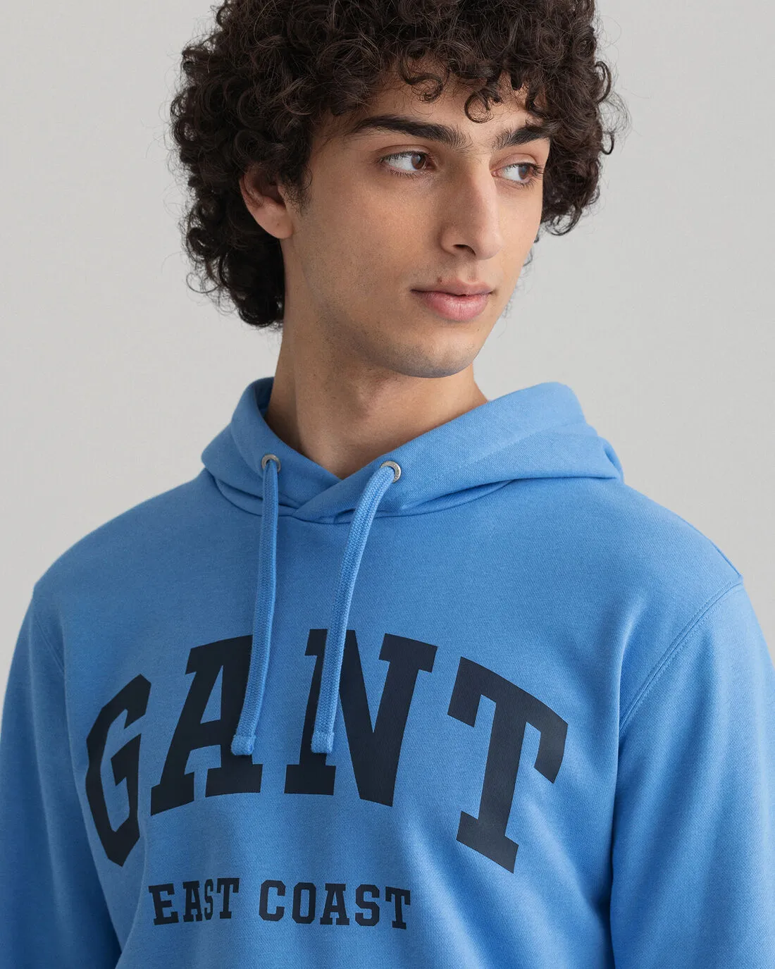 Gant Sweat Hoodie - Pacific Blue