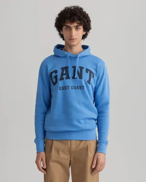 Gant Sweat Hoodie - Pacific Blue