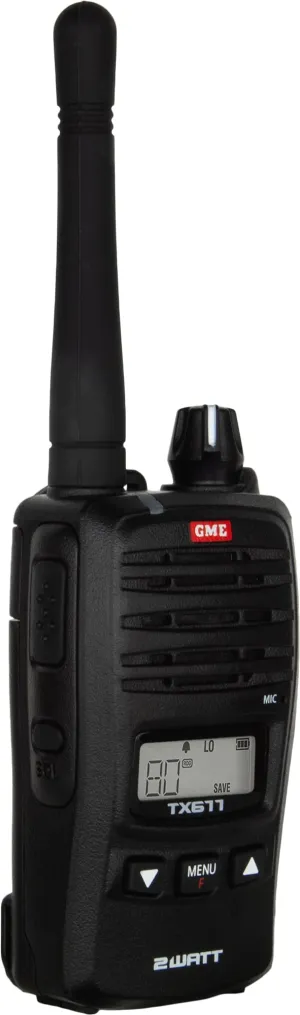 GME  TX677 2 Watt UHF CB Handheld Radio