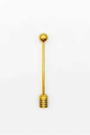 Gold Honey Dipper