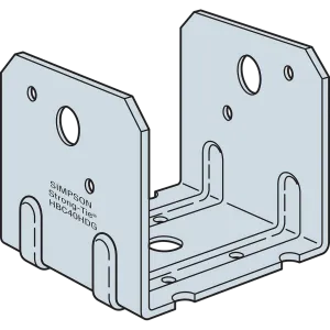 HBC Hot-Dip Galvanized Post Base for 4x Post