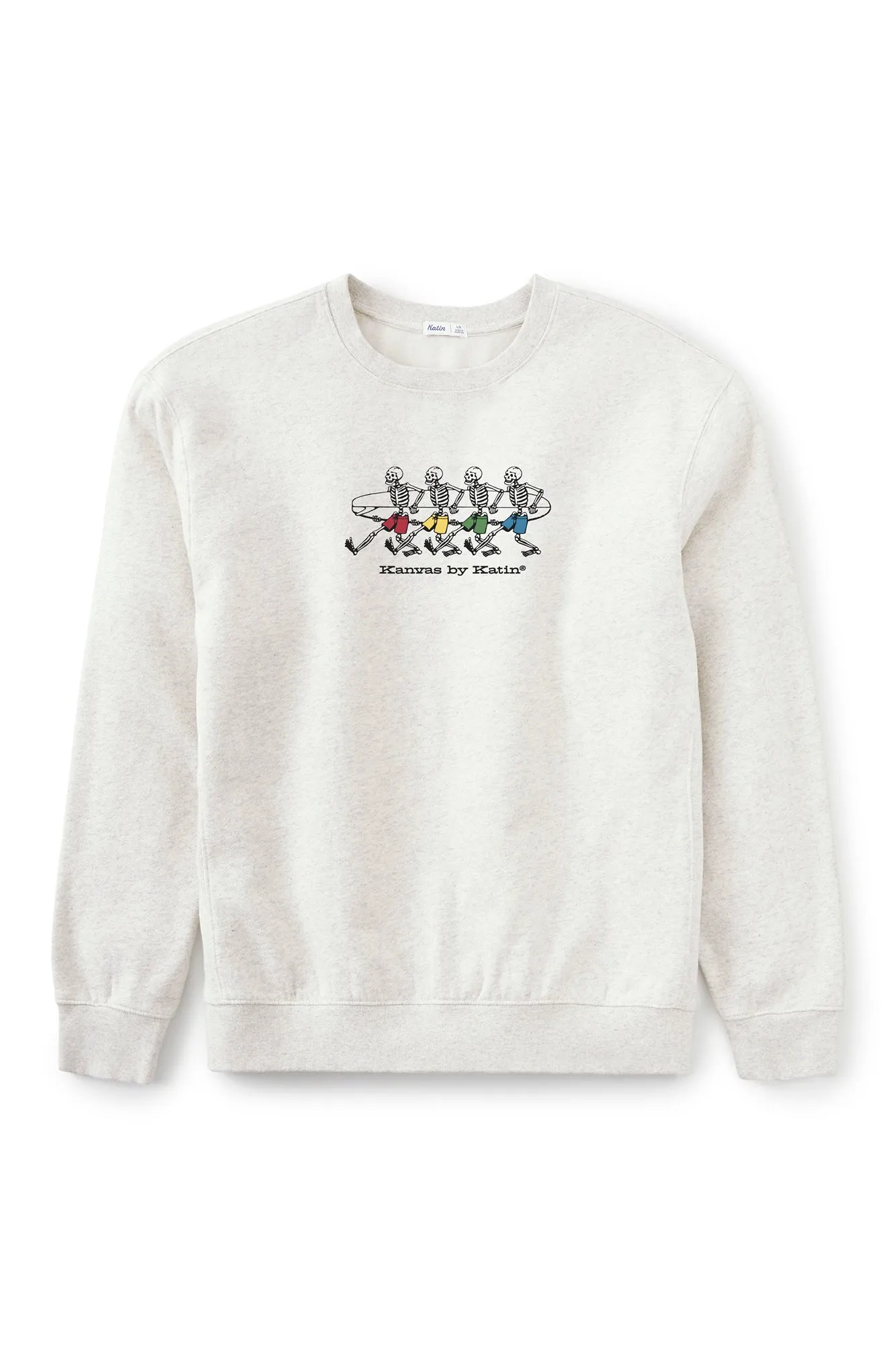 HERMANOS EMBROIDERED CREWNECK