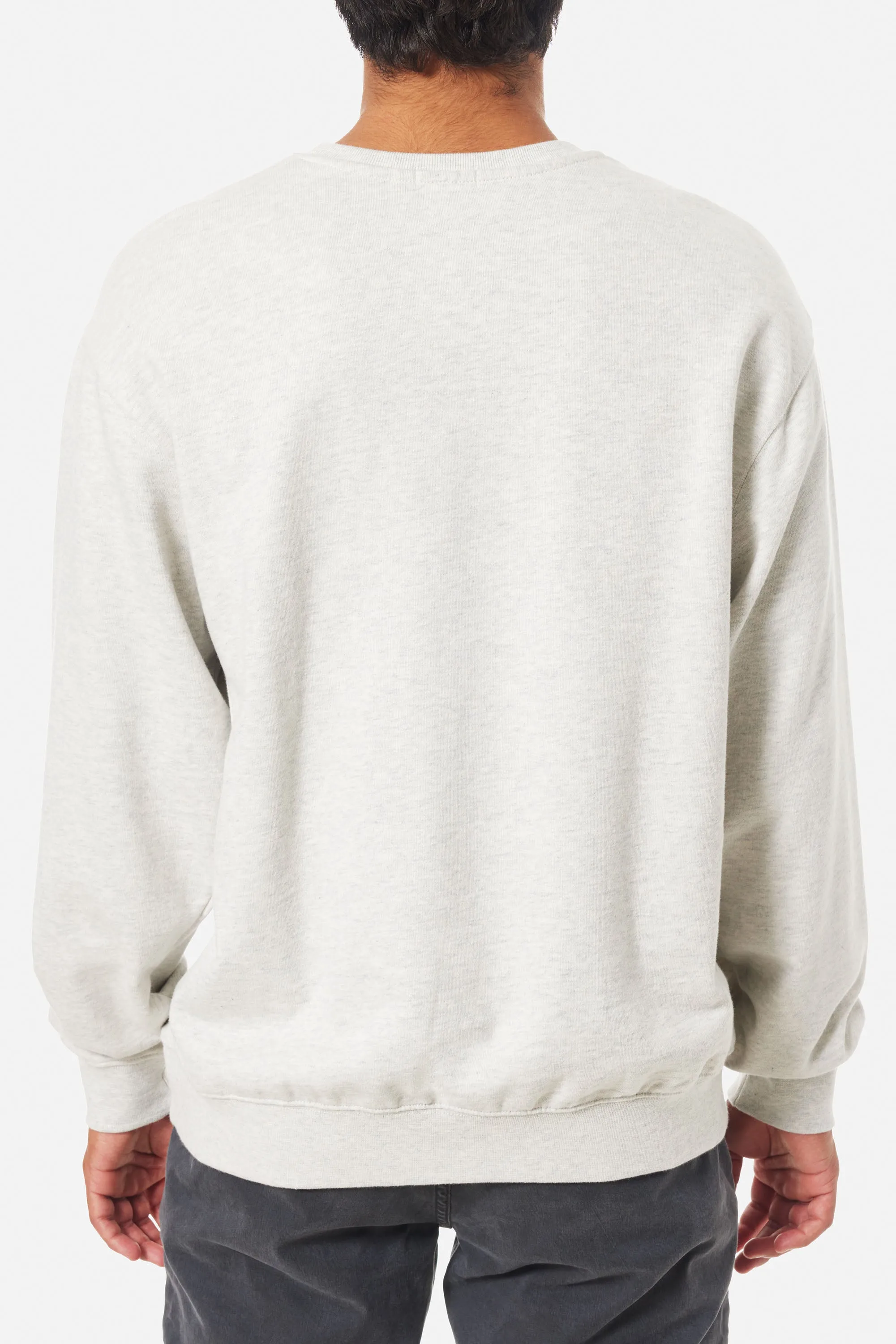 HERMANOS EMBROIDERED CREWNECK