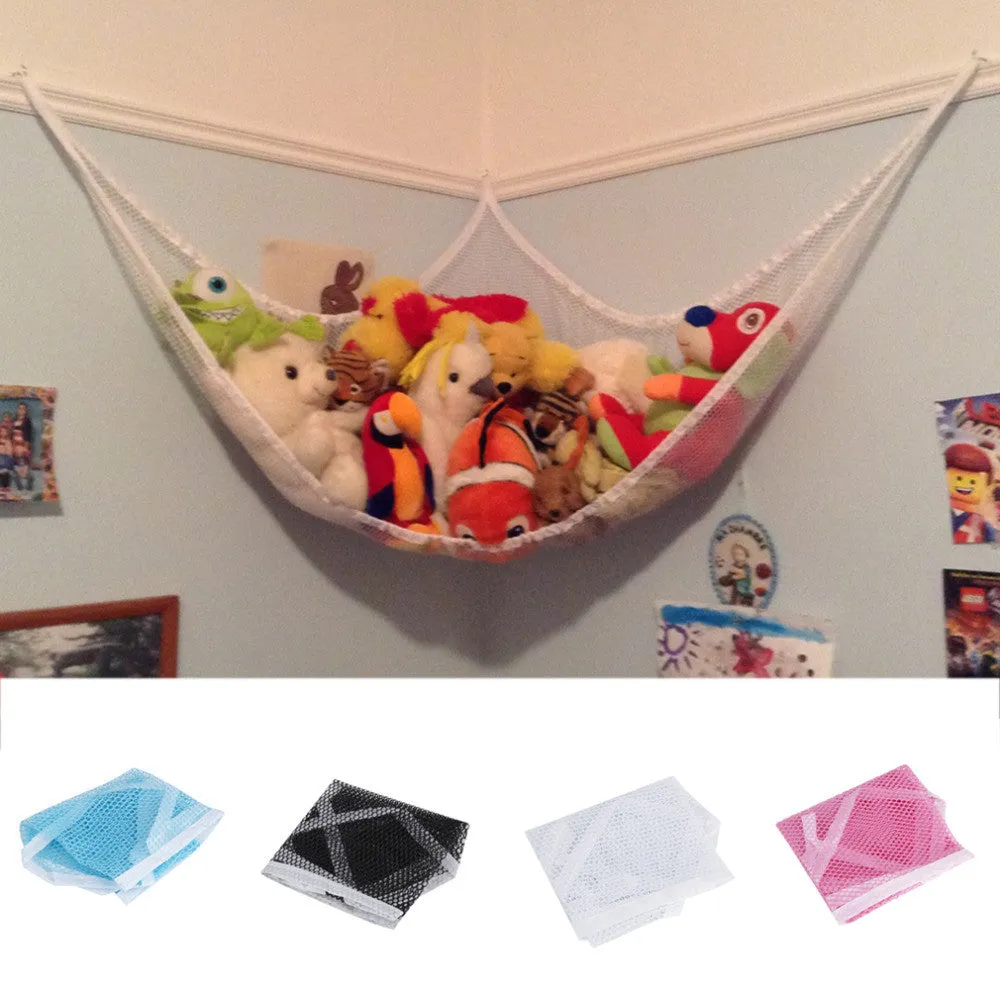 Hot Worldwdide Children Room Toys Stuffed Animals Toys Hammock Net Organize Storage Holder