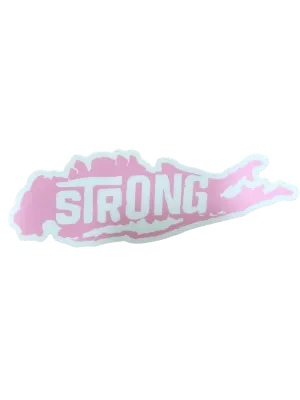 Long Island Strong Peel Back Sticker