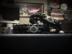 Masonic Camo 2 Paracord Bracelet