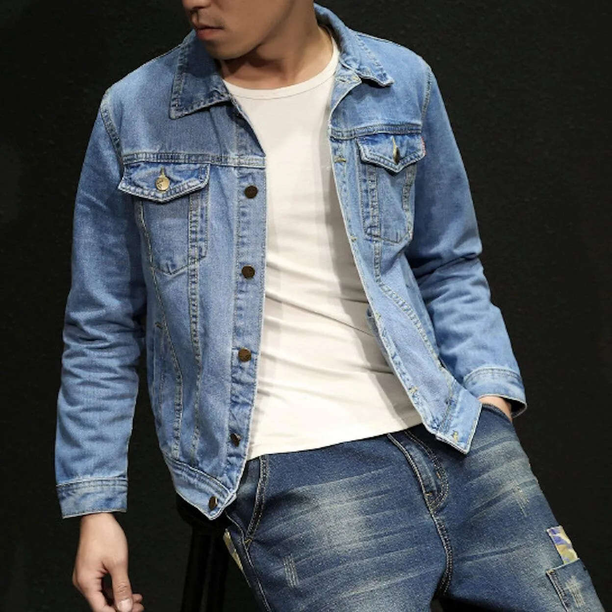 Mens Trucker Denim Jacket