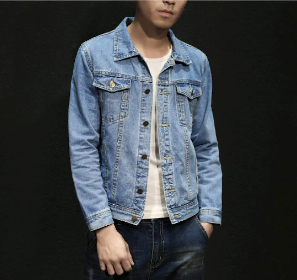 Mens Trucker Denim Jacket