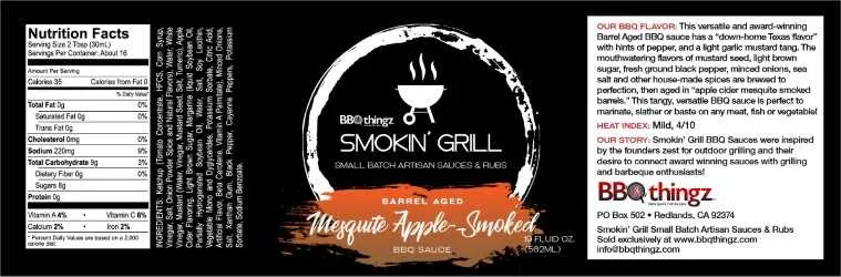 Mesquite Apple-Smoked BBQ Sauce