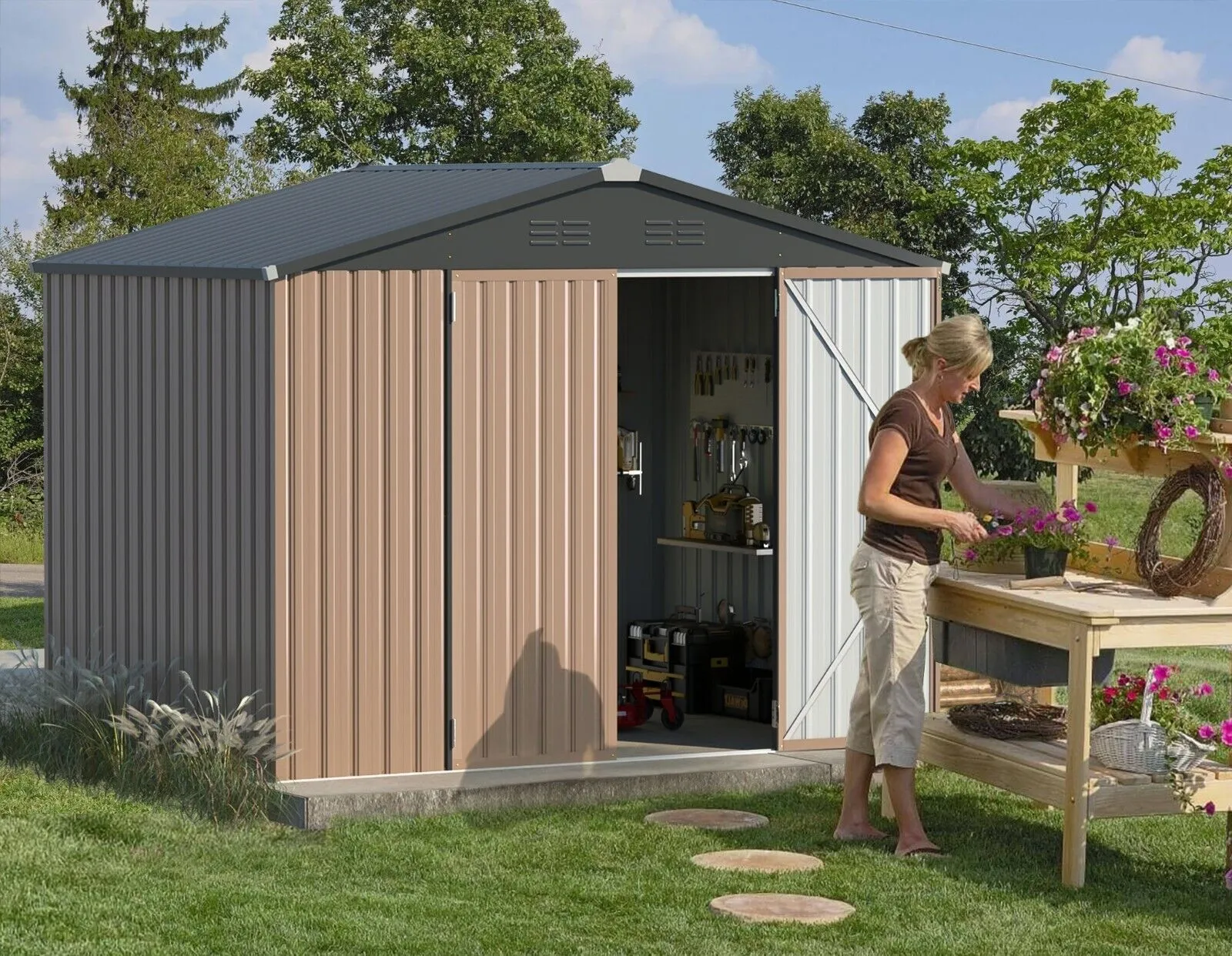 Metal Storage Shed