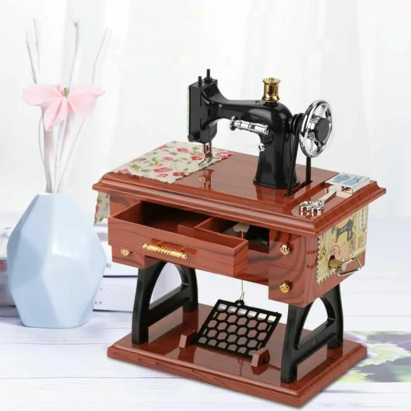 MINI MUSICAL TREADLE SEWING MACHINE