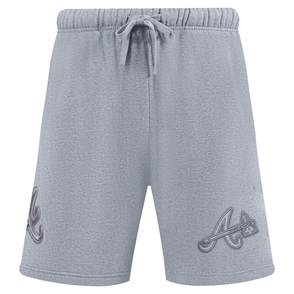 MLB ATLANTA BRAVES NEUTRAL MEN'S SHORT (DARK HEATHER GRAY)