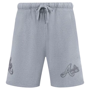 MLB ATLANTA BRAVES NEUTRAL MEN'S SHORT (DARK HEATHER GRAY)