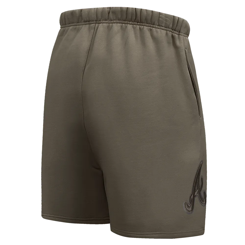 MLB ATLANTA BRAVES NEUTRAL MEN'S SHORT (DARK TAUPE)