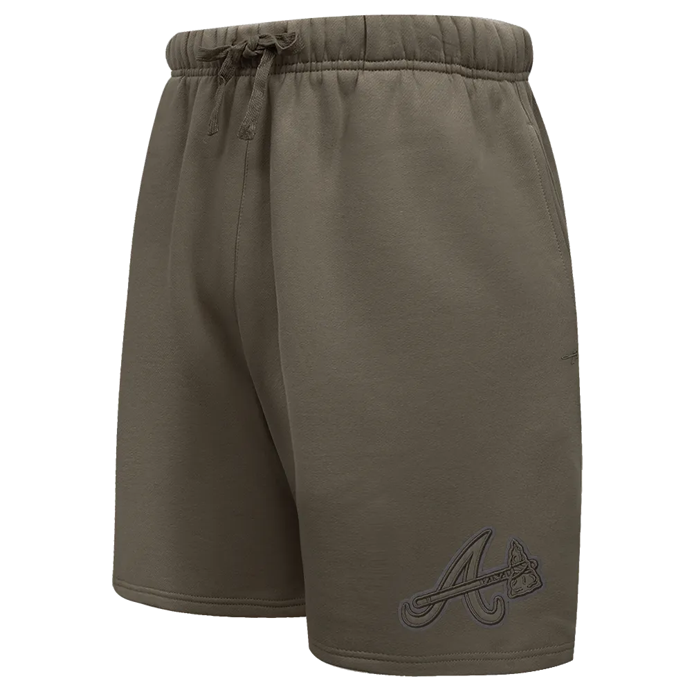 MLB ATLANTA BRAVES NEUTRAL MEN'S SHORT (DARK TAUPE)