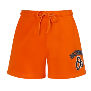 MLB BALTIMORE ORIOLES CLASSIC WOMEN'S SHORT (ORANGE)